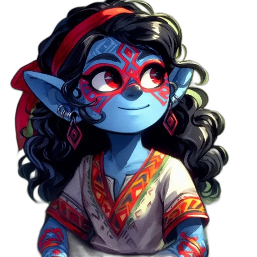 staff, face, mask, dragon transparent PNG cut-out