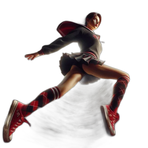 shoes, robot, concept art, 3d render transparent PNG cut-out