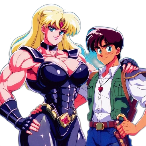weapon, jacket, robot, anime transparent PNG cut-out