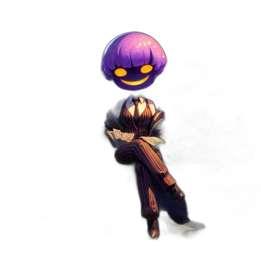 staff, mask, weapon, creature transparent PNG cut-out