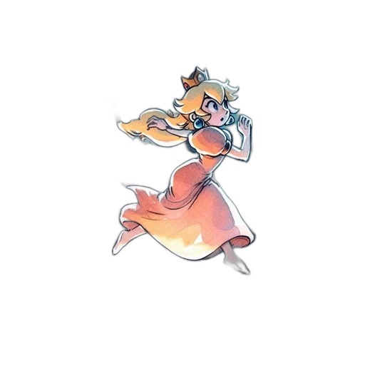 dress, staff, weapon, crown transparent PNG cut-out