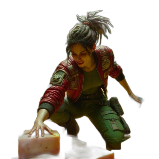 concept art, fantasy art, 3d render, photorealistic transparent PNG cut-out