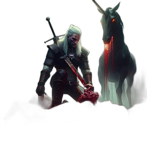 sword, weapon, creature, animal transparent PNG cut-out