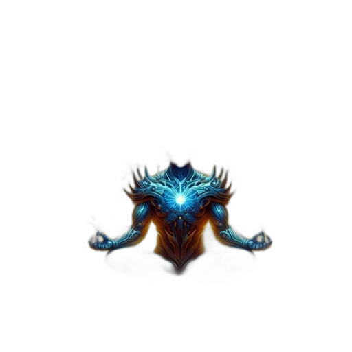 dragon, creature, crown, staff transparent PNG cut-out