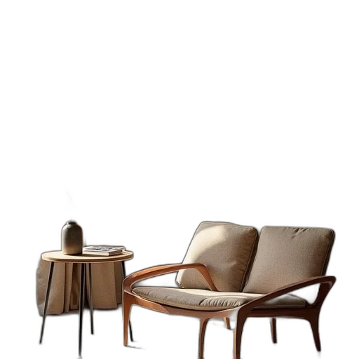 furniture, 3d render, photorealistic, concept art transparent PNG cut-out