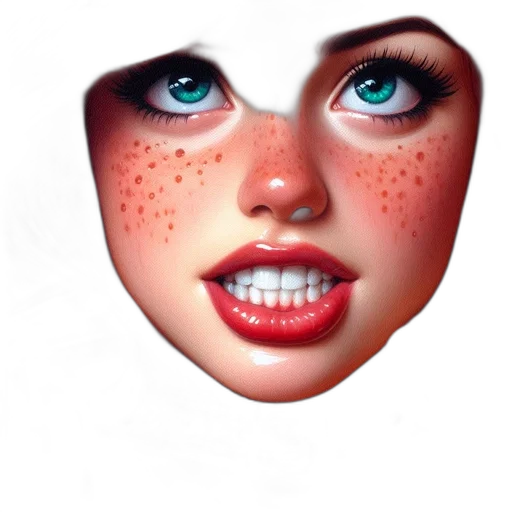 face, mask, creature, jewelry transparent PNG cut-out