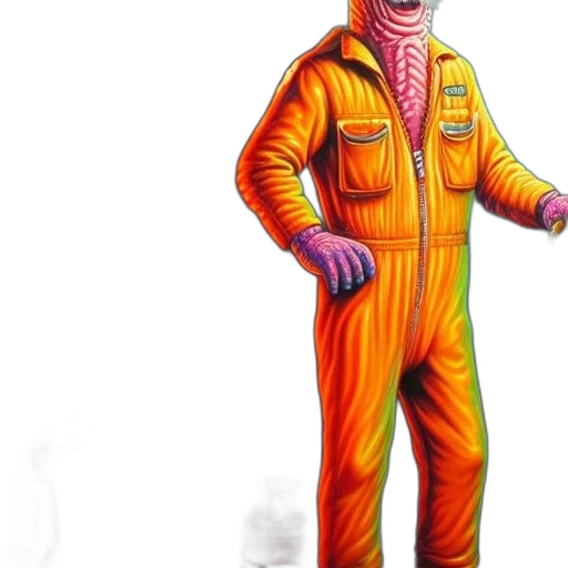 staff, jacket, robot, mask transparent PNG cut-out