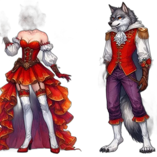 concept art, fantasy art, pixel art, watercolor transparent PNG cut-out