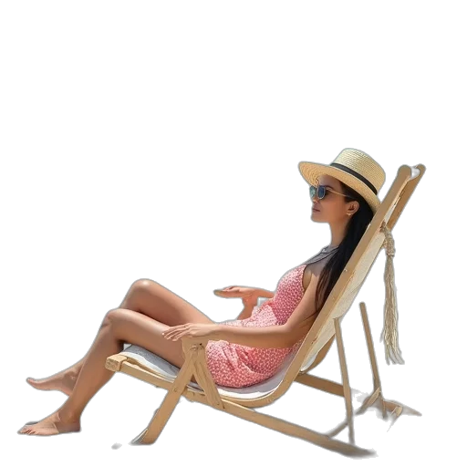 hat, furniture, umbrella, staff transparent PNG cut-out