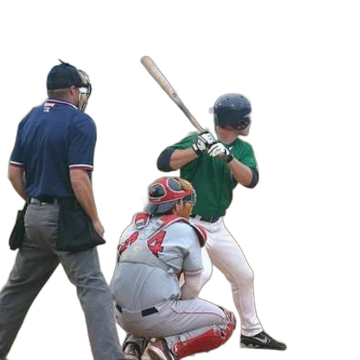 staff, baseball, player, green transparent PNG cut-out