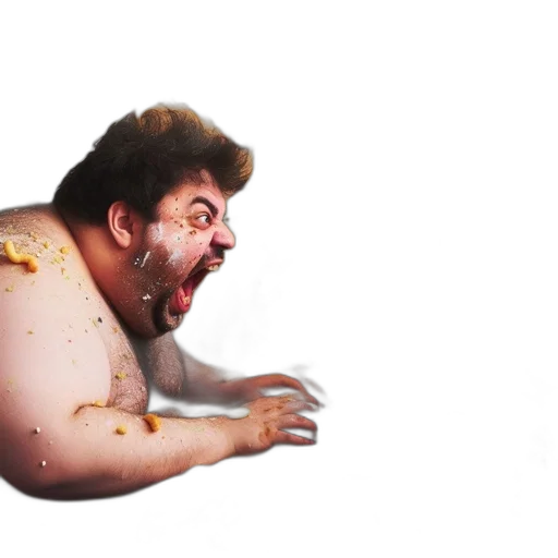 food, creature, face, concept art transparent PNG cut-out