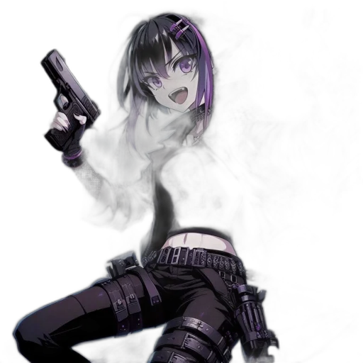 weapon, robot, cyberpunk, concept art transparent PNG cut-out
