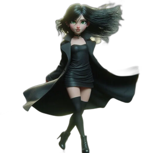 dress, concept art, 3d render, fantasy art transparent PNG cut-out