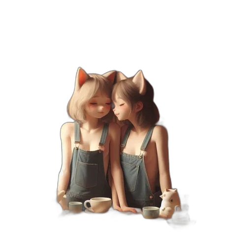 dress, pixel art, 3d render, concept art transparent PNG cut-out