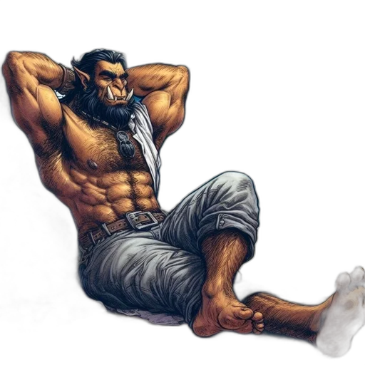 concept art, fantasy art, comic book art, photorealistic transparent PNG cut-out