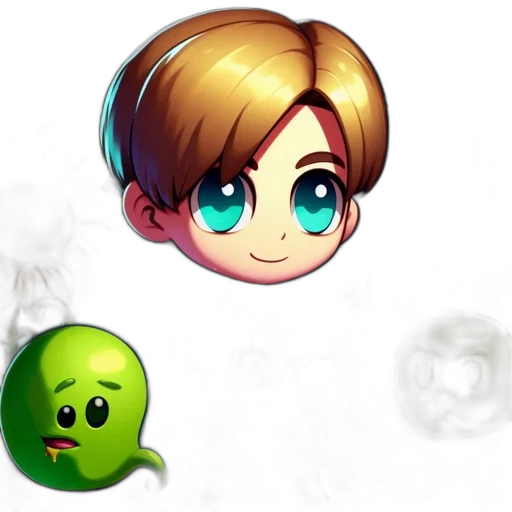 concept art, pixel art, 3d render, fantasy art transparent PNG cut-out