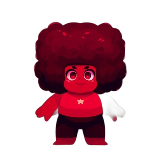staff, hair, creature, crown transparent PNG cut-out