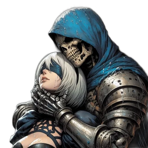mask, face, sword, weapon transparent PNG cut-out