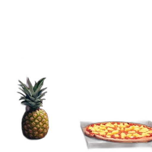 food, crown, 3d render, pixel art transparent PNG cut-out