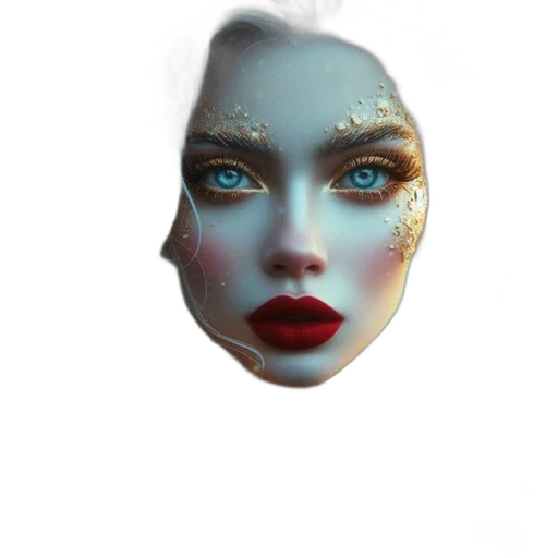 mask, face, jewelry, crown transparent PNG cut-out