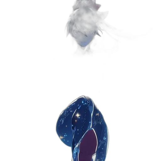 creature, mask, staff, crown transparent PNG cut-out