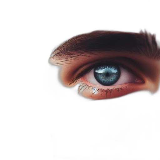 face, creature, mask, hair transparent PNG cut-out