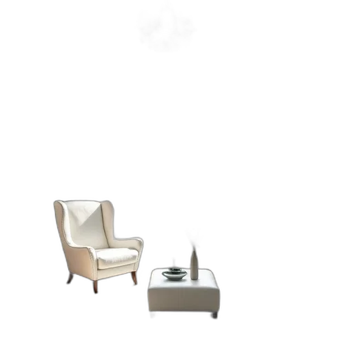 furniture, 3d render, photorealistic, concept art transparent PNG cut-out