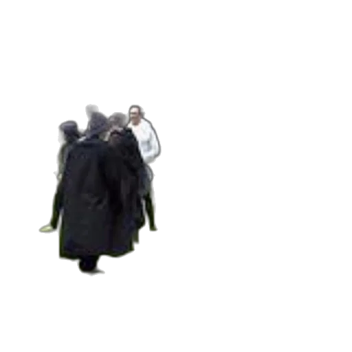 jacket, staff, creature, umbrella transparent PNG cut-out