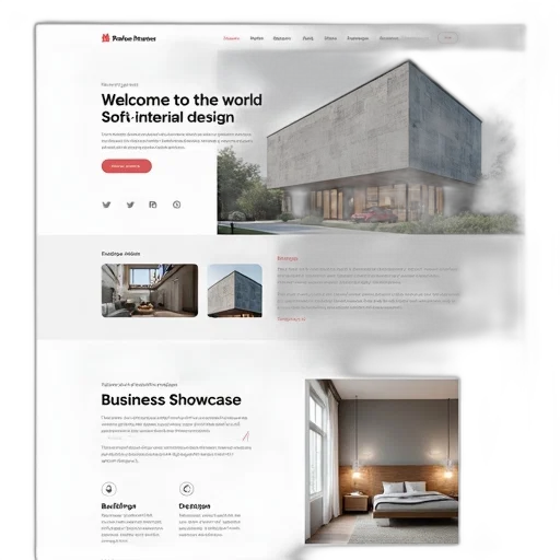 building, 3d render, modern, website transparent PNG cut-out