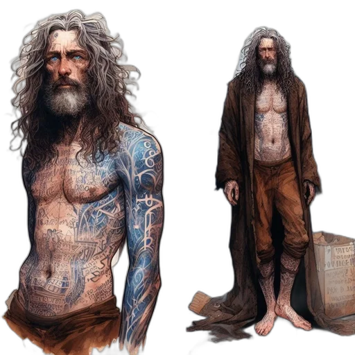 concept art, fantasy art, comic book art, photorealistic transparent PNG cut-out