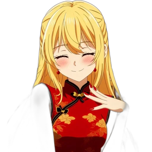 dress, staff, dragon, crown transparent PNG cut-out