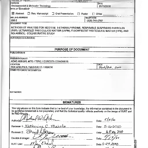 document, titled, methods, analysis transparent PNG cut-out