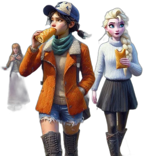 jacket, concept art, 3d render, fantasy art transparent PNG cut-out