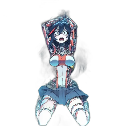 robot, mask, dress, creature transparent PNG cut-out
