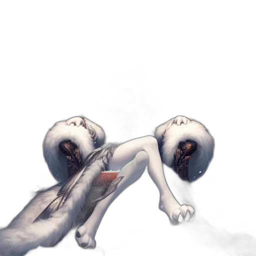 creature, animal, weapon, mask transparent PNG cut-out