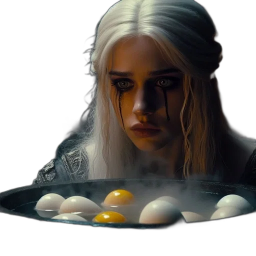 food, face, concept art, fantasy art transparent PNG cut-out