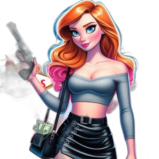 weapon, comic book art, concept art, cartoon transparent PNG cut-out