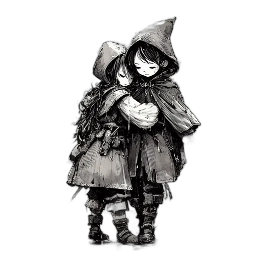 jacket, mask, hat, dress transparent PNG cut-out