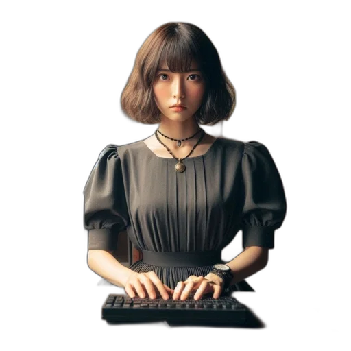 staff, face, robot, jewelry transparent PNG cut-out