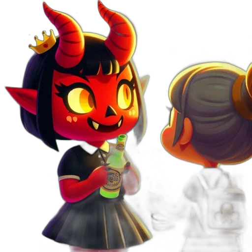 concept art, 3d render, pixel art, fantasy art transparent PNG cut-out