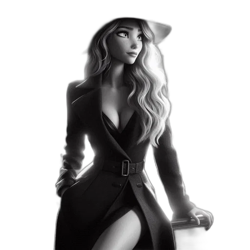 dress, hat, jacket, photorealistic transparent PNG cut-out