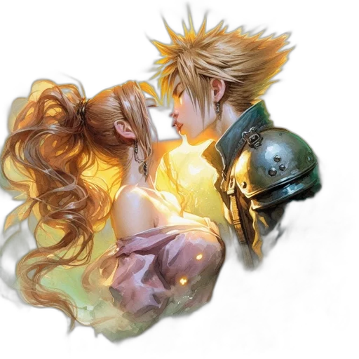 sword, fantasy art, concept art, watercolor transparent PNG cut-out