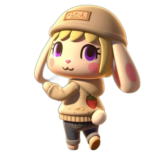 hat, staff, animal, weapon transparent PNG cut-out