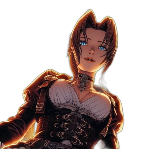 dress, concept art, comic book art, fantasy art transparent PNG cut-out