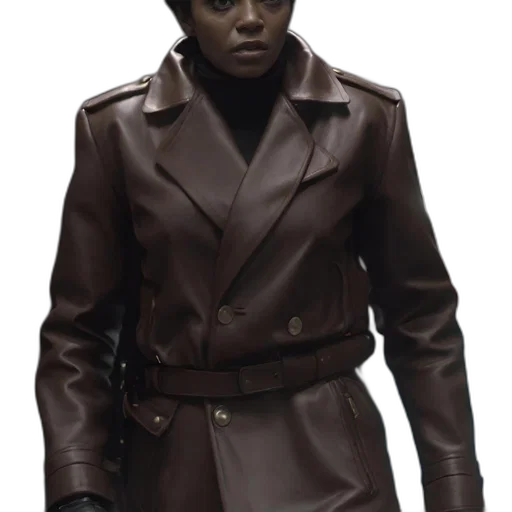 jacket, staff, concept art, 3d render transparent PNG cut-out