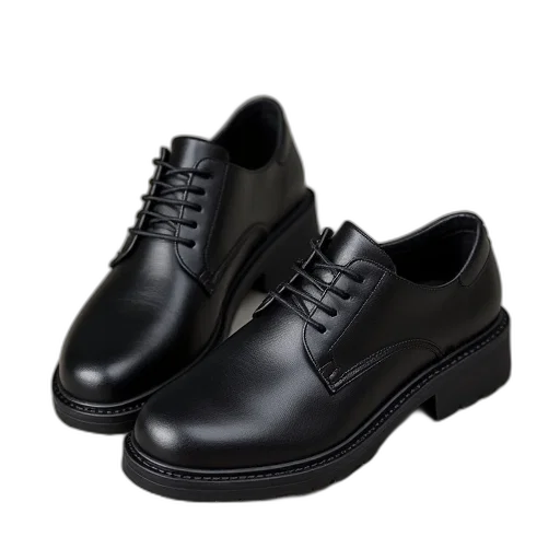 shoes, monochrome, skecher, work transparent PNG cut-out