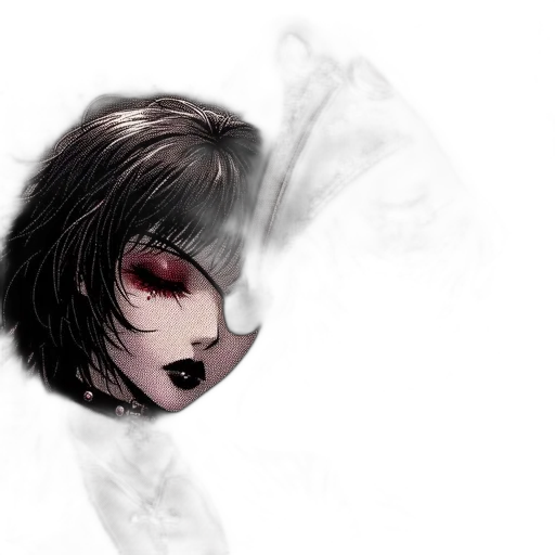 mask, face, creature, hair transparent PNG cut-out