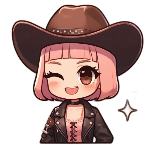 hat, staff, jacket, cartoon transparent PNG cut-out