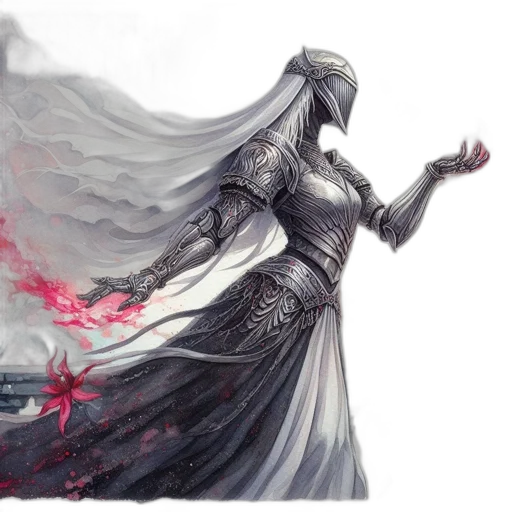 dress, sword, dragon, weapon transparent PNG cut-out