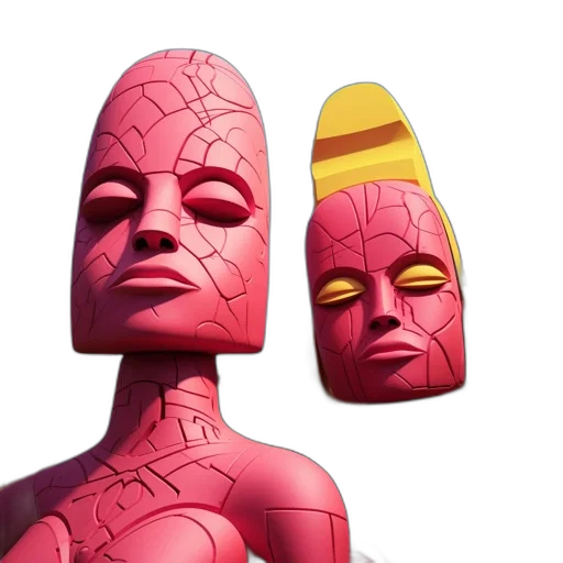 mask, face, crown, robot transparent PNG cut-out